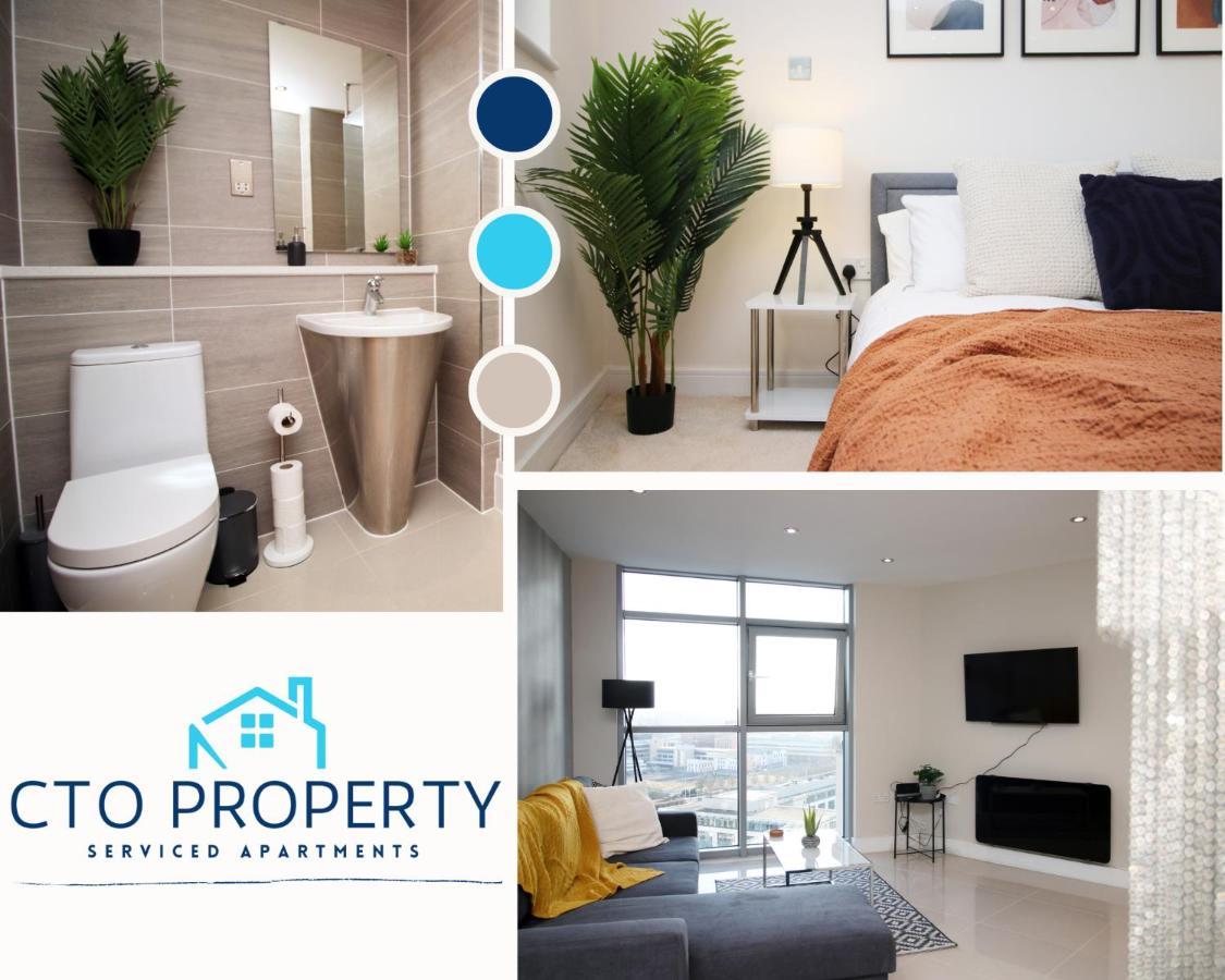 The Skyline - Luxury City Centre Flat With Designated Parking カーディフ エクステリア 写真